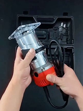 创一木工修边机 雕刻机 DIY木工电木铣铝塑板开槽无缝开孔机电木铣#修边机#开槽机#电木铣#木工装修#木工好帮手