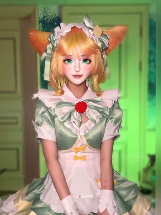 看到最后有反转 #妲己 #妲己女仆咖啡 #妲己cos #cos
