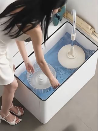 这个拖把池设计牛了 #双驱设计#拖把池#阳台拖把池#无限回购的宝藏单品