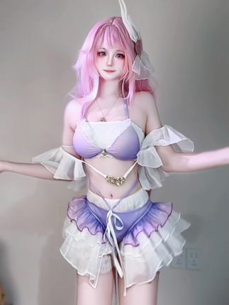 说谢谢了吗 #爱莉希雅 #cos #崩坏三 #鞭子舞 #卡点舞