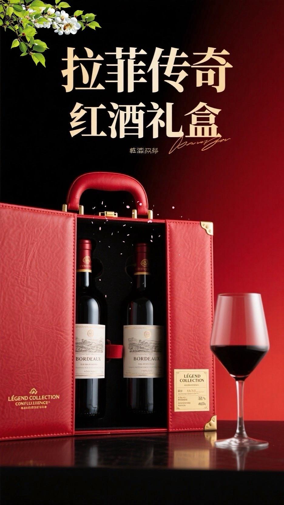 拉菲传奇红酒礼盒。中秋佳节至,礼赠意正浓! 拉菲传奇精选尚品红酒礼盒。两瓶750毫升,法国原装进口干红,满载醇厚风味与浪漫格调。以这佳酿为礼,警亲友岁月温柔,祝情谊历久弥香!#拉菲传奇红酒#拉菲#送礼佳品 #品酒品人生 #好酒推荐