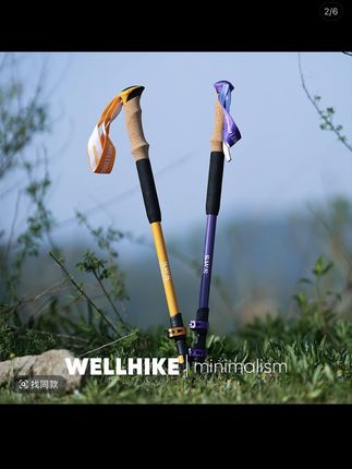 WELLHIKE户外SWS登山杖便携轻量徒步爬山高海拔雪山成人伸缩手杖#登山杖 #爬山必备 #伸缩手杖 #徒步登山杖 #便携登山杖