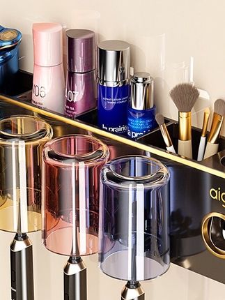 #壁挂吸盘牙刷架#好物推荐🔥