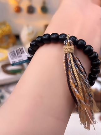 #文玩手串 #珠宝玉石 #墨玉手串 #贵气感 #文玩女孩