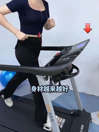 跑步机家用室内健身房专用高品质超大跑台插电成人减震护膝多功能#健身 #跑步 #跑步机 #锻炼 #好身材练起来