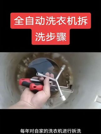 #洗衣机拆洗 #洗衣机拆洗教程 #洗衣机维修