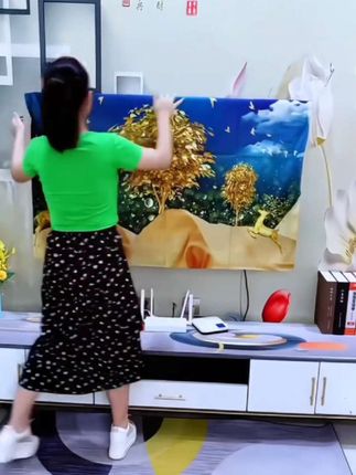#电视机防尘罩#高端大气 #美观实用 #完美搭配 #爱了爱了