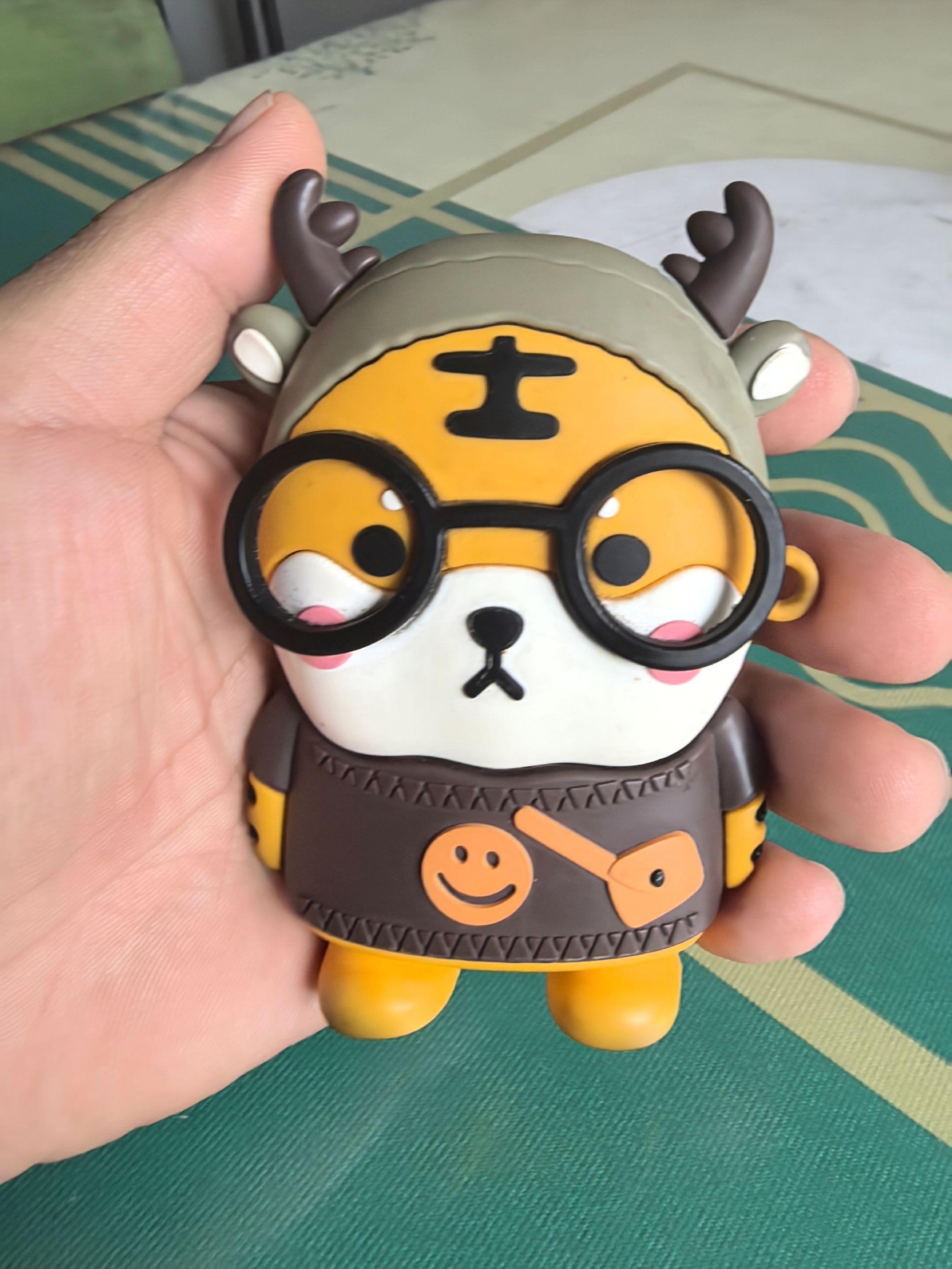 #也太可爱了吧 #汽车钥匙保护套 #鹿角小老虎钥匙套