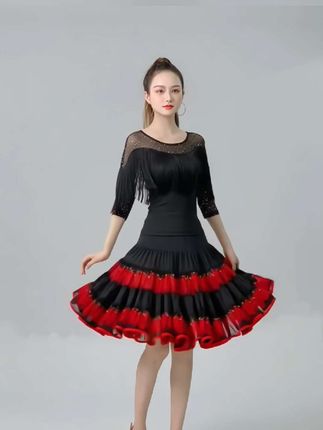 #美美的拉丁舞服 #舞蹈裙 #交谊舞 #广场舞 #跳舞