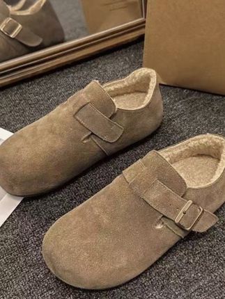 新款全包勃肯鞋内增高加绒毛毛2025秋冬保暖轻便勃肯鞋懒人鞋加厚#防滑耐磨 #便宜又好穿 #好物推荐🔥 #好鞋推荐 #宝藏鞋子