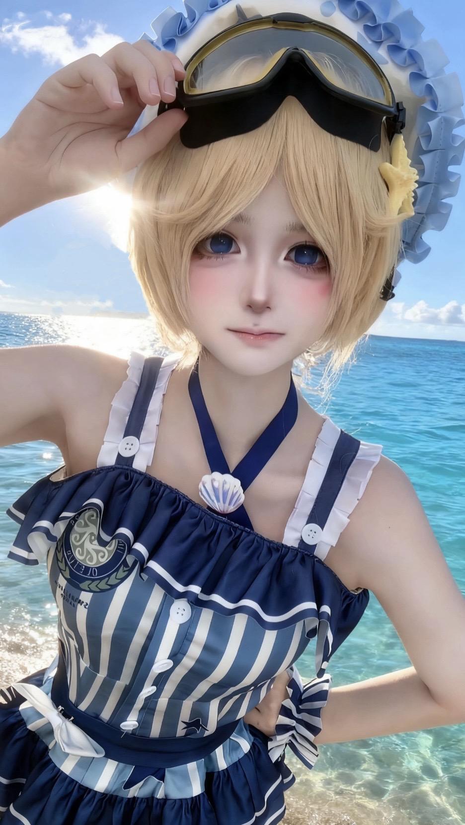 背景不好看的照片终于有救了 用小云雀做的滤镜照片#小云雀AI一键图片设计 #小云雀AI #cos #第五人格