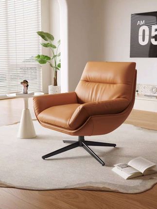 #沙发椅#旋转沙发椅#休闲椅#阳台椅#真皮沙发椅 #旋转沙发椅