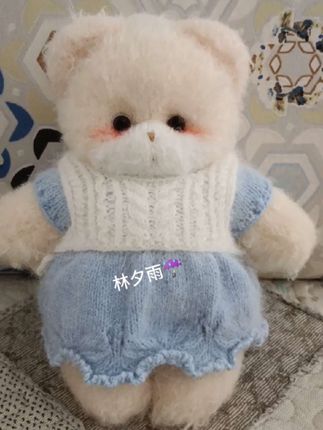 #长毛水貂毛线 #棒针编织 #学做手工 #自用好物分享