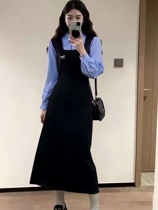 #韩系穿搭 #通勤穿搭如何摆脱土气感 #被秋日氛围感穿搭拿捏了 #秋季不露腿穿搭 #初秋一周不重样穿搭