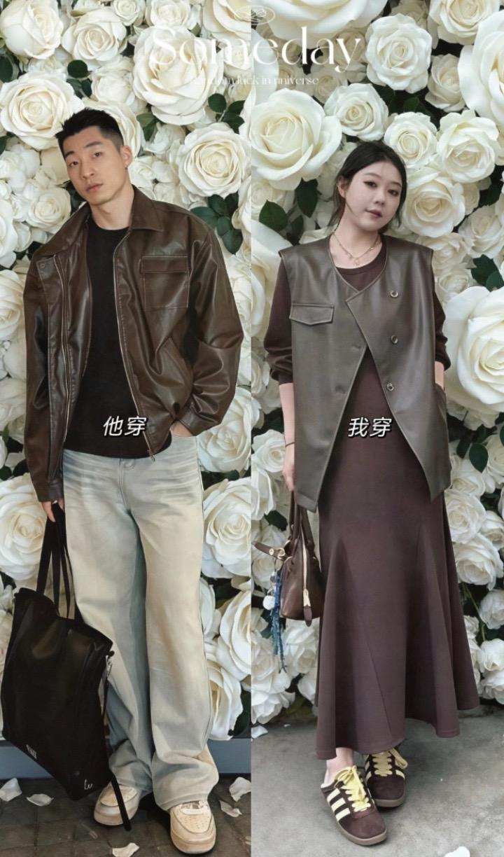 快入手这套皮马甲两件套🥰。胖mm的早秋福音来啦!大码坎肩无袖皮马甲背心+长袖连衣裙两件套,超适合胖mm!时尚又舒适,一整套轻松搞定早秋穿搭!#高级感穿搭 #爱了爱了 #强烈推荐 #今日分享 #你今天真好看