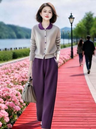 #时尚气质小个子两件套 #优雅气质 #时尚洋气 @抖+小助手