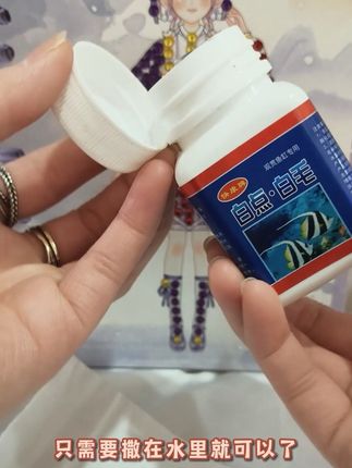 观赏鱼白点净白毛水霉金鱼锦鲤鹦鹉鱼小瓜虫族鱼缸专用#养鱼 #养鱼日记 #水族 #观赏鱼 #鱼七好物