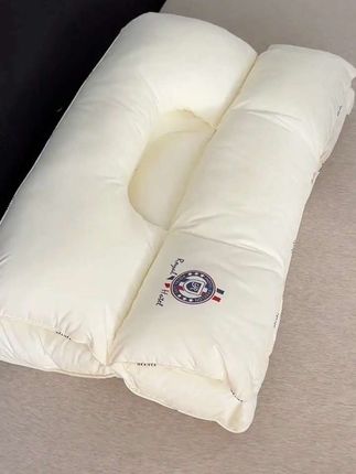 方夫人安睡枕全棉护颈枕护颈拉伸不压脸不压耳枕头单人枕芯#枕芯 #全棉护颈枕芯 #方夫人枕芯
