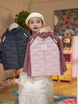 #女童品牌外套 ##儿童秋冬外套 #儿童秋冬套装 #儿童外套加绒 #儿童秋冬穿搭