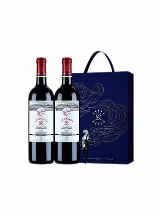 拉菲 精选尚品红酒礼盒装法国波尔多进口干红葡萄酒送礼  750ml*2#拉菲 #葡萄酒 #干红葡萄酒 #进口红酒 #送礼佳品