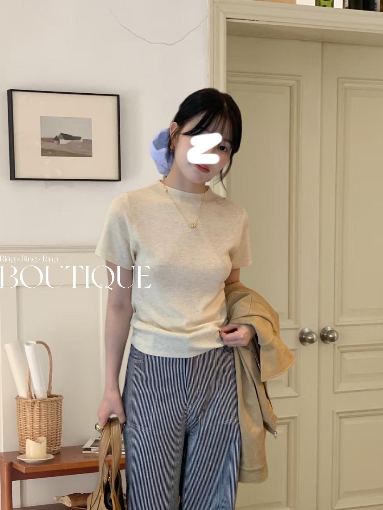 姐妹们 太爱这种韩系简约风啦 好穿且不勒 还百搭#ootd穿 #穿搭女装 #针织衫 #简约大气