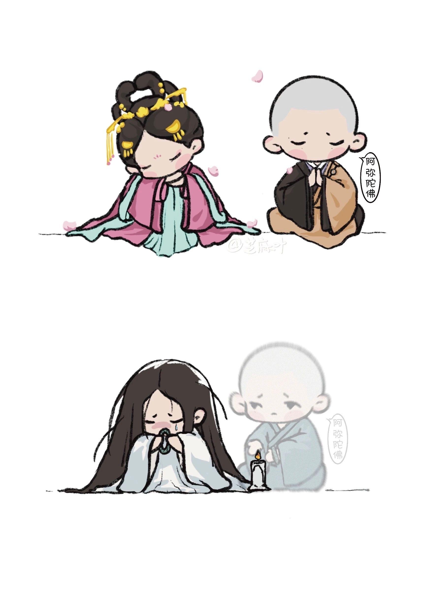 盛世天下|不负如来不负卿。#盛世天下 #辩机 #高阳 #辩机和尚 #高阳公主