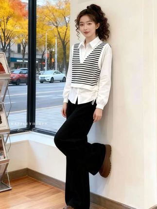 #秋冬穿搭新鲜感在线 #早秋中性风穿搭#秋季穿搭如何摆脱土气感#早秋松弛感穿搭#毫不费力地打开初秋穿搭