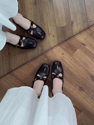 蝴蝶结内增高皮鞋 #穿出高级感 #宝藏鞋子 #女鞋推荐