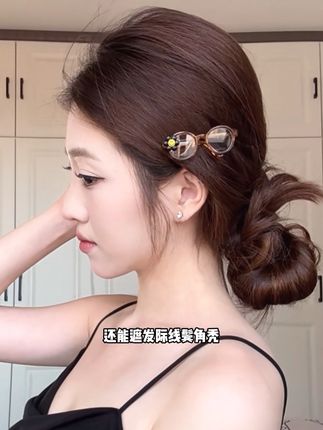 姐妹们,笑脸眼镜,戴上它你就是下一个精致女生#日常分享 #发夹 #发饰头饰 #发饰头饰真的很加分