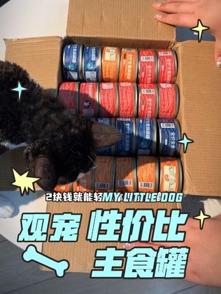 性价比太高了,多猫家庭主食罐喂养都没什么压力#萌宠好物 #新手养猫 #猫主食罐