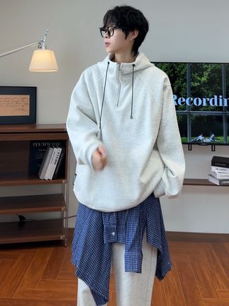 秋天轻松穿出松弛少年感 #男女同款 #卫衣套装 #ootd穿搭 #连帽卫衣 #秋季穿搭