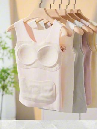 女童德绒保暖背心,秋冬保暖内衣#舒适亲肤保暖 #女童穿搭