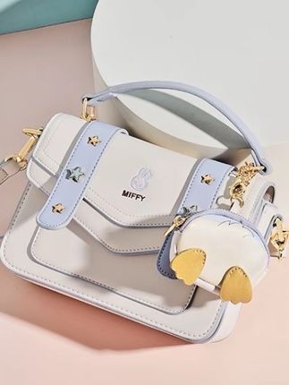 【七夕礼物】米菲MIFFY正品2025新款时尚潮流百搭单肩斜挎剑桥女包#礼物推荐 #少女心好物 #女友礼物 #包包种草 #包包控