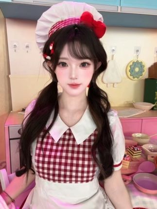 草莓舒芙蕾ྀི ⸝⸝ ᳐ʚ̴̶̷̷ ‧̫ ʚ̴̶̷̷ ᳐⸝⸝ #gee #甜妹 #小厨娘