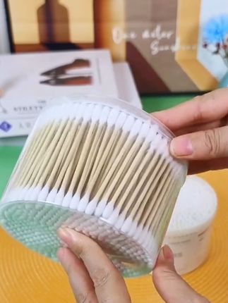 眼线卸不干净 键盘缝全是灰 这双头棉签太懂了 圆头擦细节尖头清缝隙 棉头还紧实不掉絮。#好物分享 #居家必备 #棉签