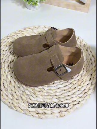 早秋新款,女宝秋冬必备的勃肯鞋,颜值高韩范十足还特别特别百搭!#软底软面穿上超舒服  #勃肯鞋 #宝宝鞋 #女宝鞋子