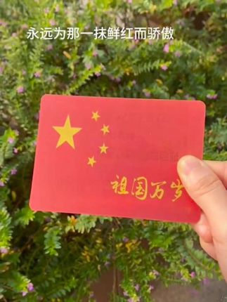 清澈的爱只为中国🇨🇳 #光栅卡 #勿忘历史吾辈自强 #爱国 #致敬