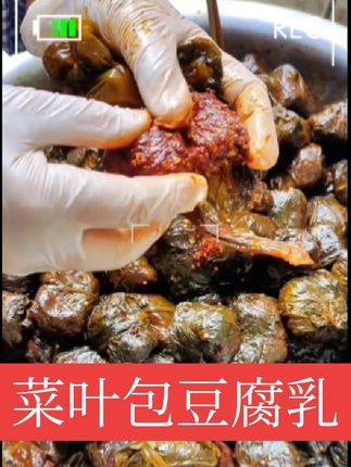 云南大理祥云菜叶包卤腐500g#豆腐乳 #云南美食 #大暑消夏开吃啦 @抖音小助手 @DOU+小助手