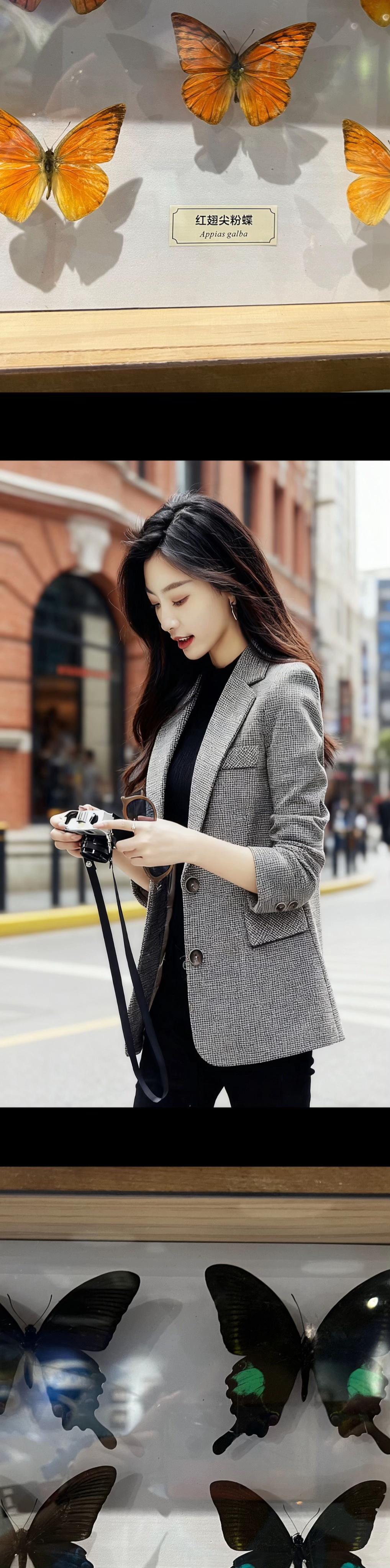 #高级穿搭 #韩版小西装 #西装外套女 #谁穿谁好看#时尚穿搭 @DOU+小助手 @抖加🔥上热门🔥dou+🔥热点宝