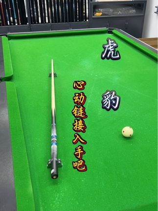 虎豹,定制杆级别的前肢,玻璃音的击球声,支持试打试玩,点击链接即可下单哦#台球房 #台球杆 #台球 #台球用品