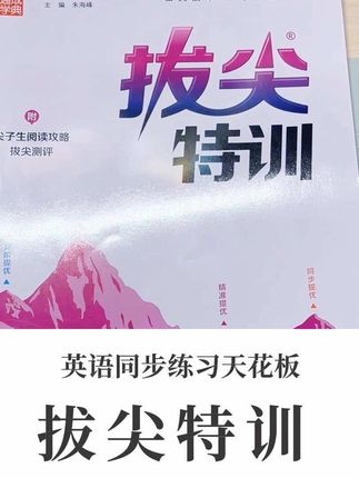 英语同步练习册中的天花板,版本齐全,闭眼入!#拔尖特训 #英语 #英语练习册 #学霸秘籍