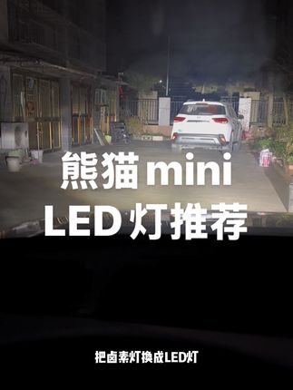 熊猫mini LED灯推荐#熊猫mini#王富贵的熊猫mini#开熊猫mini的王富贵