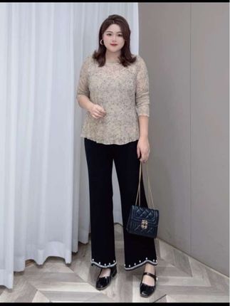 PWD33211【现货仅上衣】早秋有加内衬不透宽松气质大码女装【衣长65】#时尚气质穿搭 #气质范 #时尚洋气 #上衣穿搭 #大码穿搭 @DOU+小助手 @DOU+好生意 @DOU+上热门
