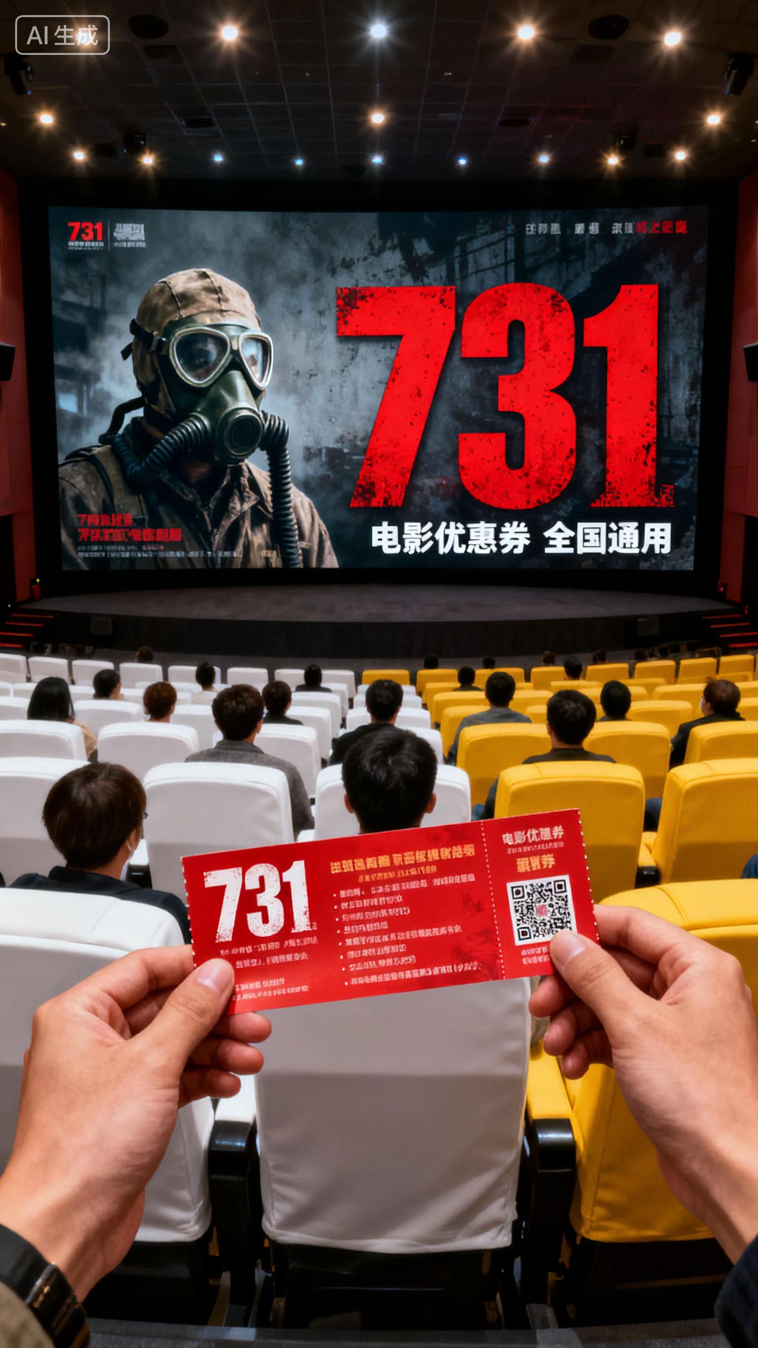 一定要带孩子去看的电影! #即梦Ai 731电影#铭记历史 #铭记历史勿忘国耻