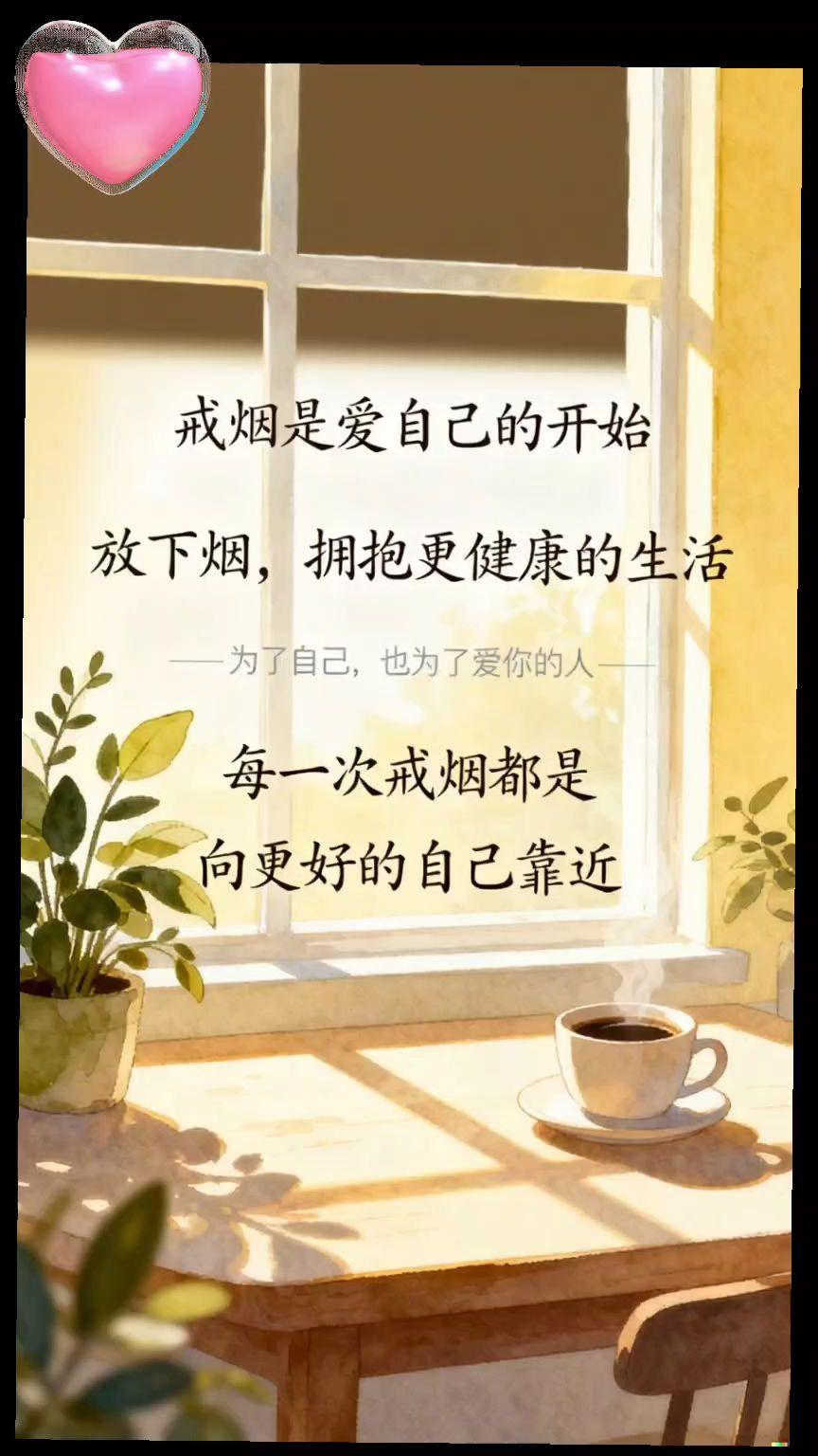 戒烟吧朋友,别让烟味盖过饭菜香,别让打火机的火苗,偷走陪家人的时光。戒烟不难,难的是没开始第一步。从今天少抽一根起,你会发现:空气更甜,钱包更鼓,爱的人也笑得更安心。#强烈推荐 #戒烟#健康 守护健康