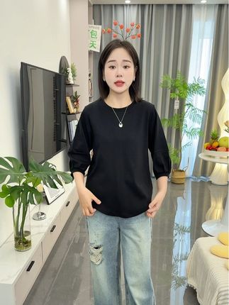 好看显瘦的打底衫 特别适合微胖女孩#小个子穿搭 #显瘦穿搭 #微胖穿搭 #早秋穿搭