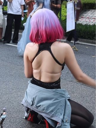 #带着抖音逛漫展 #拍摄花絮
