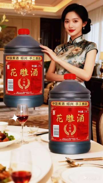 花雕酒 #舌尖上的味道 #纯粮酿造 #传统工艺 #陈年花雕酒#超便宜超划算