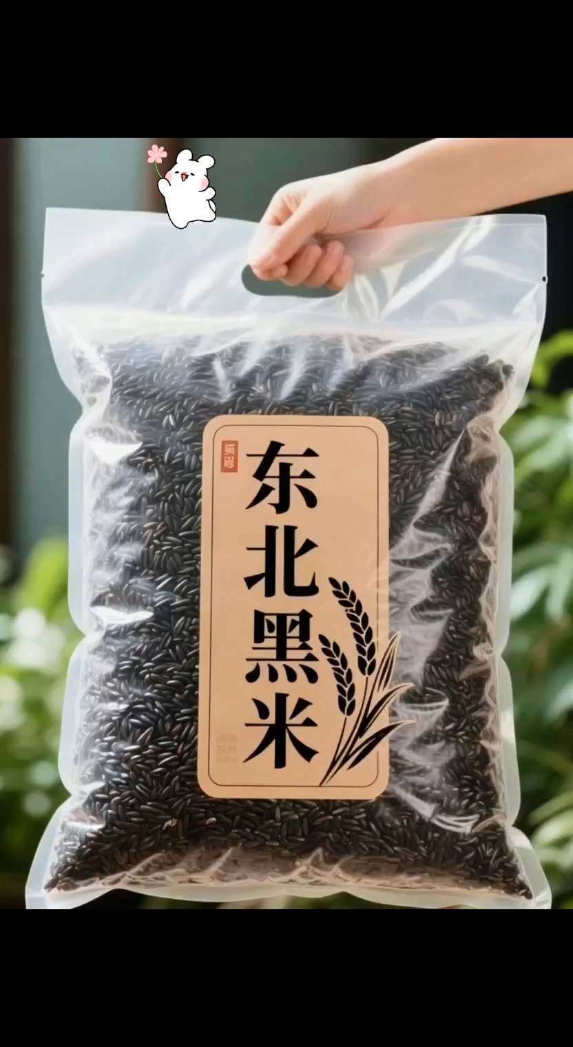 东北黑米。#黑米#粗粮#五谷杂粮#优质农产品#好吃不贵经济实惠 #@抖加🔥上热门🔥dou+🔥热点宝 @DOU+小助手 @DOU+上热门