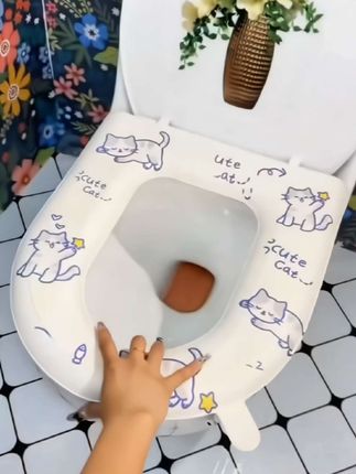 #创作灵感 天气越来越热了,家里的马桶坐垫该换新了#马桶坐垫#防水马桶垫 #马桶垫 #卫生间好物